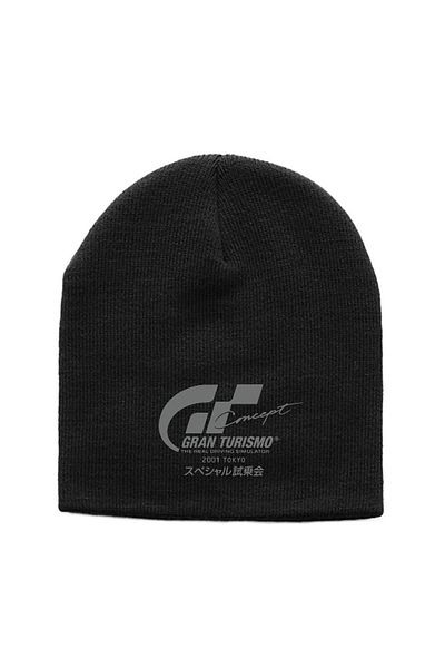 Tshirthane Черна плетена шапка Gran Turismo Concept