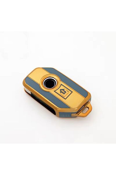 emii auto spare parts FOR BMW R1200GS R1250GS R1200RT K1600 F850GS C400GT f900 R1200RS K1600GT KEY CASE GRAY/GOLD