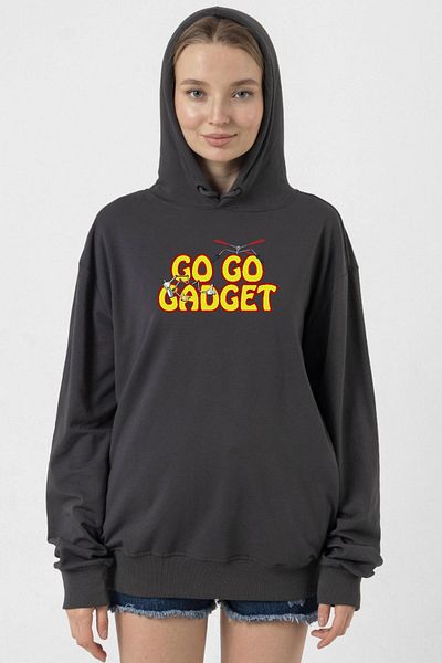 Tshirthane Inspector Gadget Go Go Gadget - Smoked Women's Hoodie 2Ip