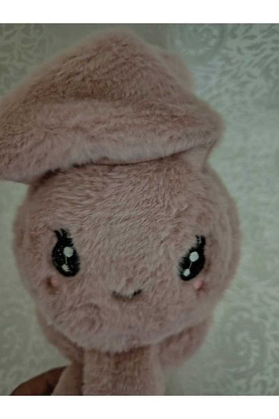 Fua Shop Children's Plush Cute Face Figured Movable Ear Movable Sound Winter Earmuff
