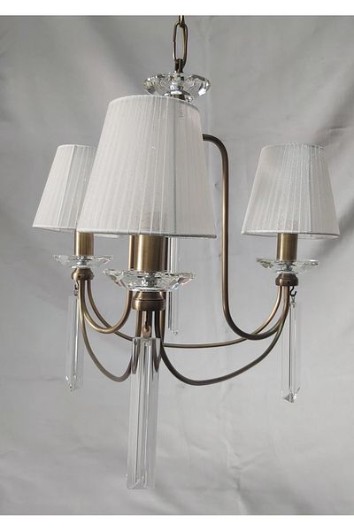 yıldırımavize 3-Piece Countess Vintage Hat Chandelier (Fully Assembly)