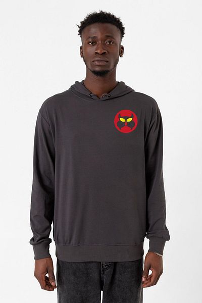 Tshirthane Ανδρική κουκούλα Inspector Gadget 2ip - Mad Smoked