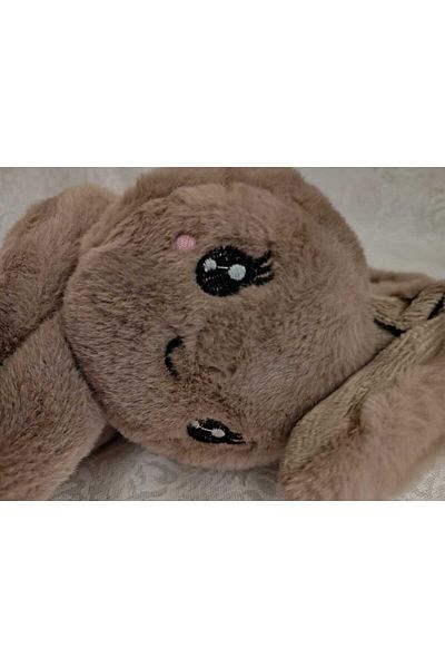 Fua Shop Детски плюшени сладки фигурни подвижни уши с движещ се звук зимни слушалки