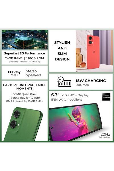 Motorola G35 5G (8+256) GB Leaf Green