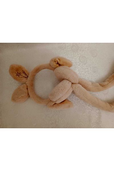 Fua Shop Children's Plush Bow Movable Ear Movable Sound Winter Earmuff