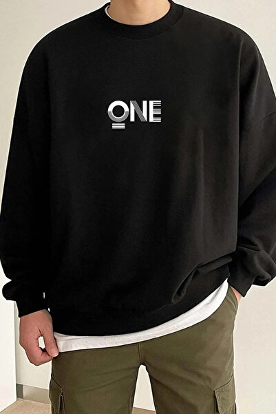 Wish BF Un hanorac unisex cu guler rotund cu imprimeu