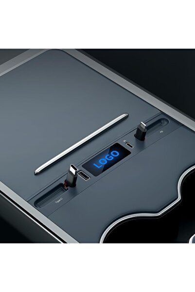 TESLA MODEL Y ORTA KONSOL USB HUB iPHONE - iPHONE