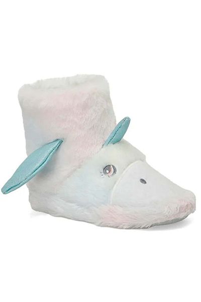 Polaris Ортопедични детски чехли - Behase White Home Boots