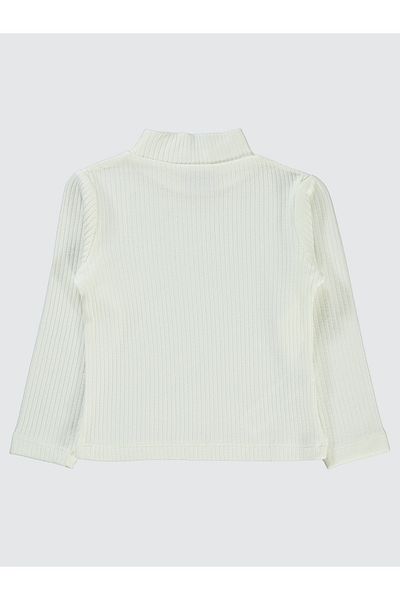 Pierre Cardin 2-5 Years Girl's Ecru Sweatshirt