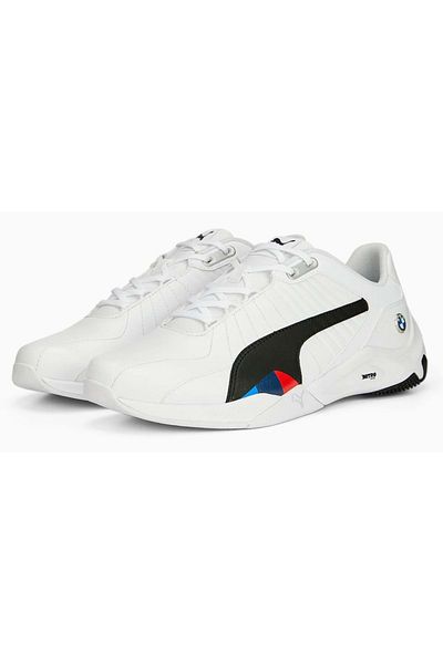 Puma 307487-02 Bmw Mms Kart Cat Rl Nitro Sneaker Erkek Spor Ayakkabı Beyaz