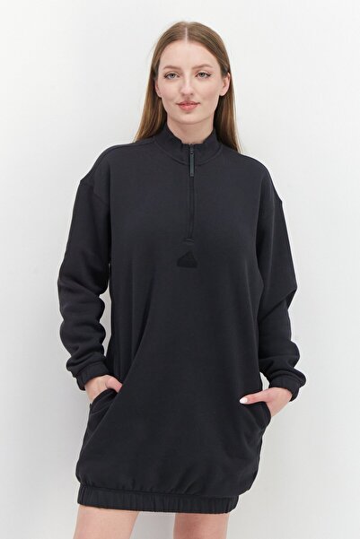 adidas Women Sportswear Fit Outdoor Dress, Grey