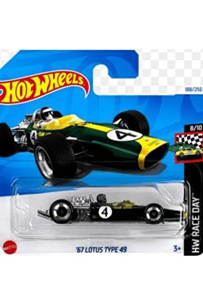 HOT WHEELS Tekli Arabalar '67 Lotus Type 49 HTD99 (Race Day)