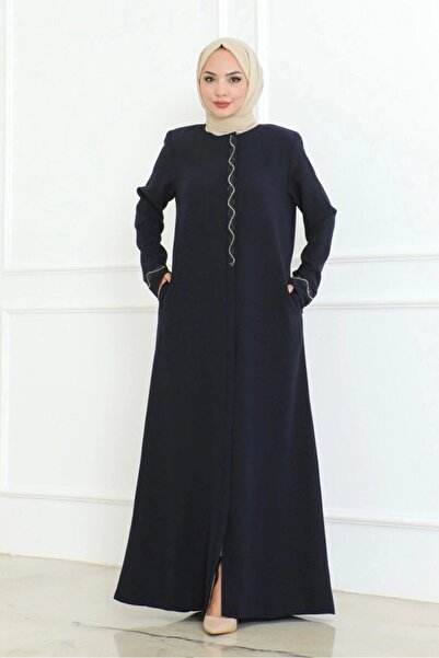 Neva Style Large Size Ferace with Stone Detail