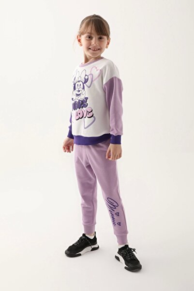 Genel Markalar KIZ ÇOCUK EŞOFMAN TAKIMI - KREM