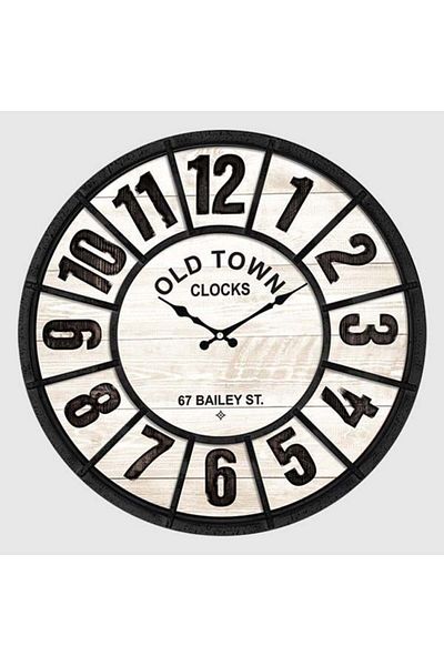 Universal 50cm Decorative Exitiyef Mdf Dial - Black, Cream White, Metallic Scorpio/Clover