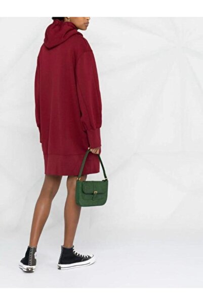 Tommy Hilfiger WOMEN'S MINI ORGANIC COTTON DRESS WITH HOOD