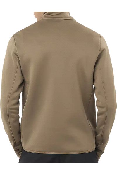 Salomon Sntial Midfleece Fz M Shitake Ανδρικό Fleece LC 2329100
