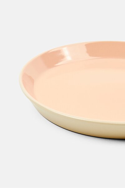 Muy Mucho Flat Serveware Plate, Pink