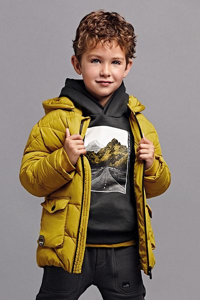 MAYORAL Green Men's Short Coat