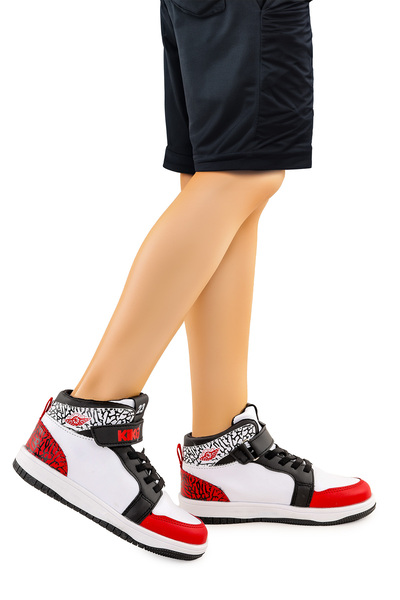 Kiko Kids حذاء رياضي كاجوال للأولاد من Palf Velcro