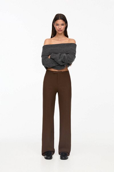 Pull & Bear Smart straight-leg trousers