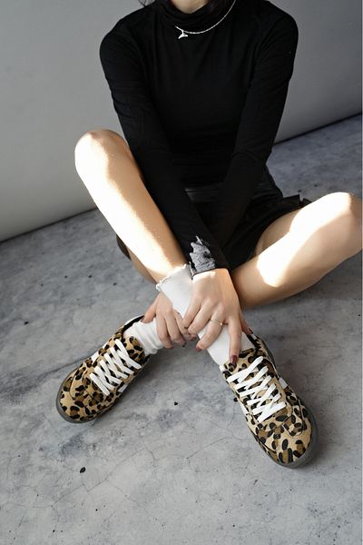 MUGGO LEOPARD Εγγυημένα Γυναικεία Ορθοπεδικά Αθλητικά Παπούτσια Αθλητικά Παπούτσια με Leopard Print Walking