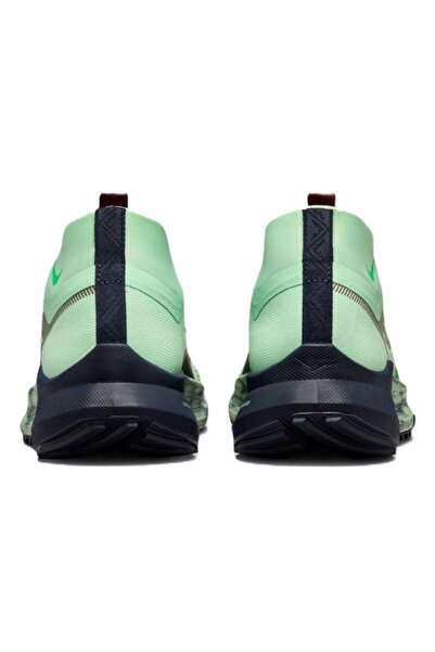 Nike React Pegasus Trail 4 Goretex Su Geçirmez Reflektörlü Yürüyüş Koşu Ayakkabısı Yeşil-lacivert