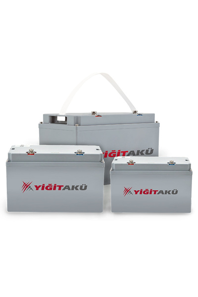 YİĞİT AKÜ LFP 12V 200Ah Battery Pack (L522*W239*H221mm) 25 kg Life Po4  Lityum Akü