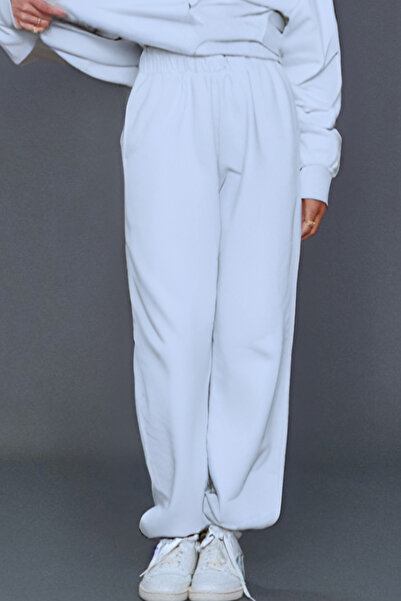 CMZ COLLECTİON Pantaloni de trening pentru femei, cu talie super înaltă și pi...