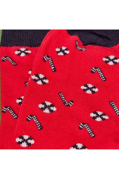 Evidea Soft Bona Socket Socks - Red - Size 36 / 40