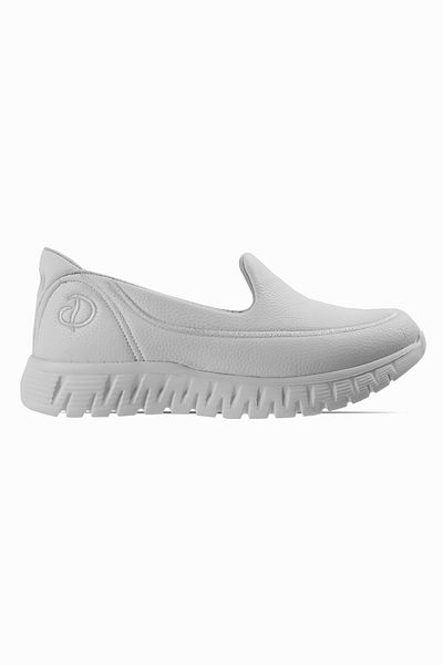 Lal Shoes & Bags Pantofi de damă Manila cu cusături - alb