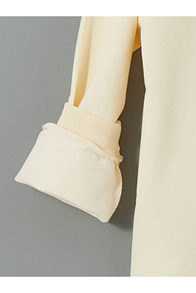 LC Waikiki Crew Neck Printed Girl's Sweatshirt