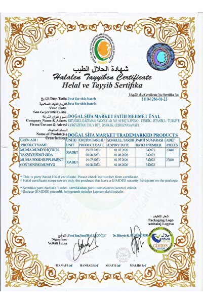 MUMİA MUMİYO İÇEREN TAKVİYE EDİCİ GIDA %100 Saf Mumiyo 30'lu Tablet (Kırgızistan'dan İthal Shilajit)
