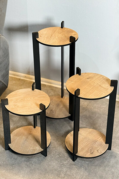 Weblonya Çiçeklik Raf Çok Amaçlı Saksı Standı 2154