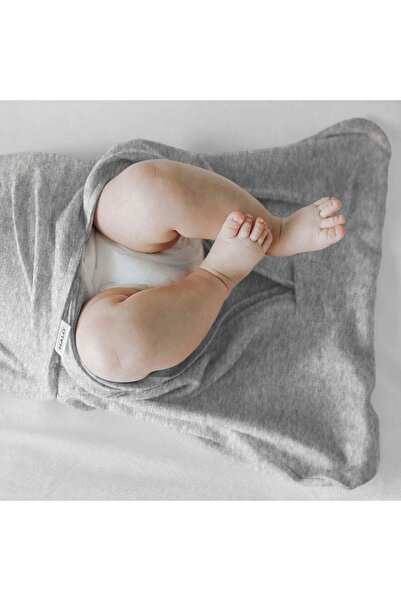 HALO 100% Cotton Sleep sack Swaddle - Heather Grey (0-3M)
