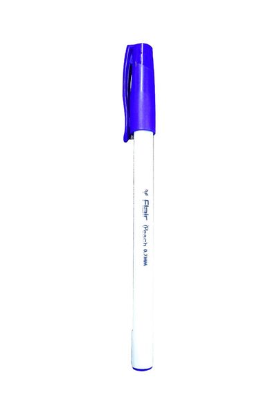 Flair Peach Ball Pen 0.7mm Set of 10 pcs, Blue