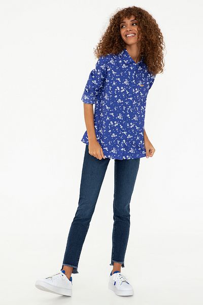 U.S. Polo Assn. Cămașă Saks cu mânecă lungă pentru femei 1235552