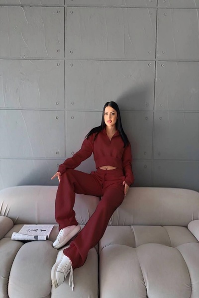 Fashiontayt 3-NAČAJNI UNUTRAŠNJI POLA Flis ERMUARLI SET