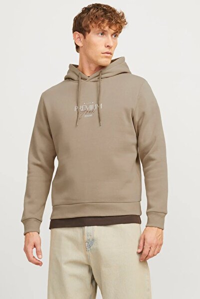 Jack & Jones Jprblaharold Kapüşonlu Erkek Sweat 12271193