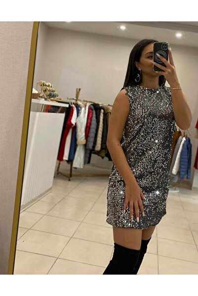 Fashion'S Payetli Elbise