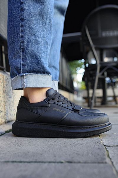 Chekich Black Chm073 Bt Men's Shoes