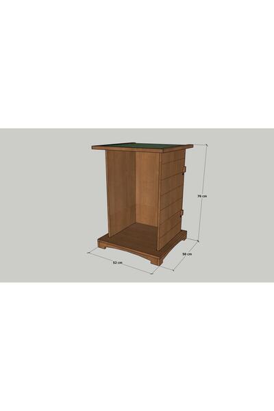 MANDU Ahşap Mama Istasyonu