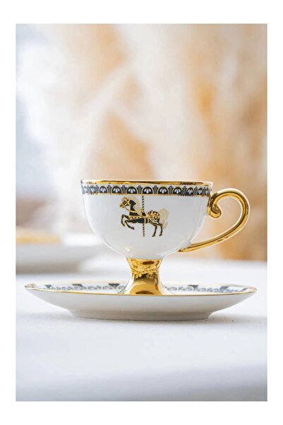 ACAR Lorvil Plorvis Coffee Cup Set for 6 People - 90 ml