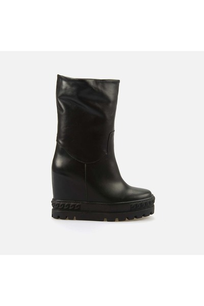 Rouge Thick Heeled Women's Boots 44210