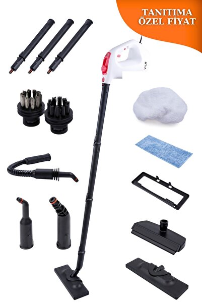 Yui NV6000 Max Çok Fonksiyonlu Dikey Buharlı Temizlik Makinesi -Buharlı Temizleyici