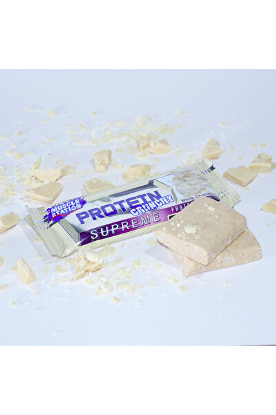 Muscle Station Musclestation Supreme Protein Crunchy White Chocolate 40 gr 24 Adet
