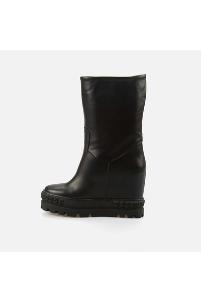 Rouge Thick Heeled Women's Boots 44210