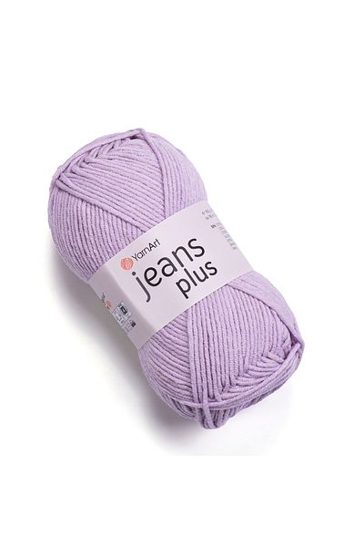 Yarnart Jeans Plus - Χειροποίητο Πλεκτό Νήμα Ανοιχτό Λιλά-19