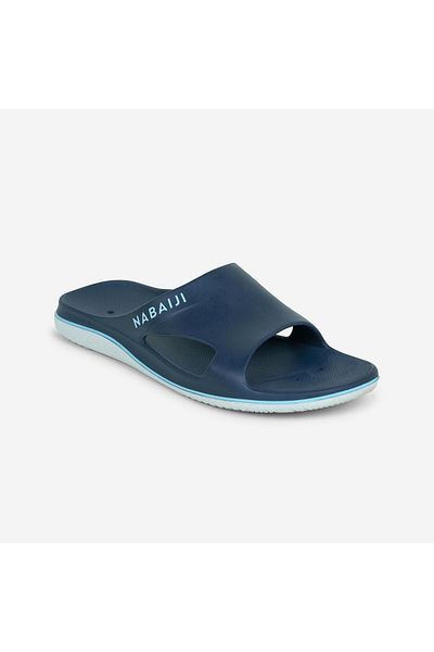 Decathlon Nabaiji Slippers - Blue/White - Slap 500