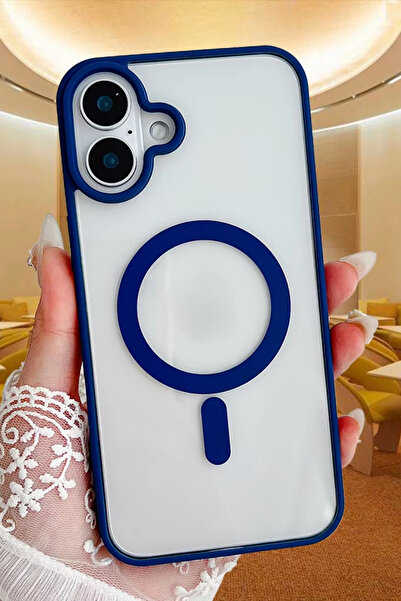Vip Case Apple Iphone 16 Uyumlu Magsafe Wireless Şarj Özellikli Silikon Kamer...